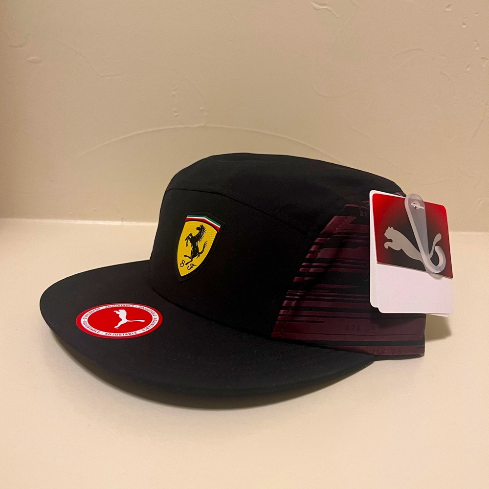 Puma x Ferrari Transform Hat - One Size Drawstring, Reflective & Thermochromic